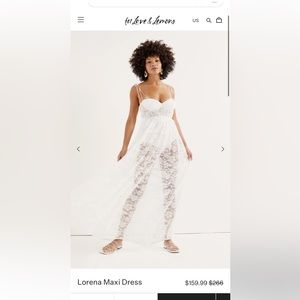 For love and lemons Lorena maxi dress